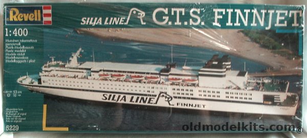 Revell 1/400 G.T.S. Finnjet Passenger Ferry - Silja Line, 5229 plastic model kit